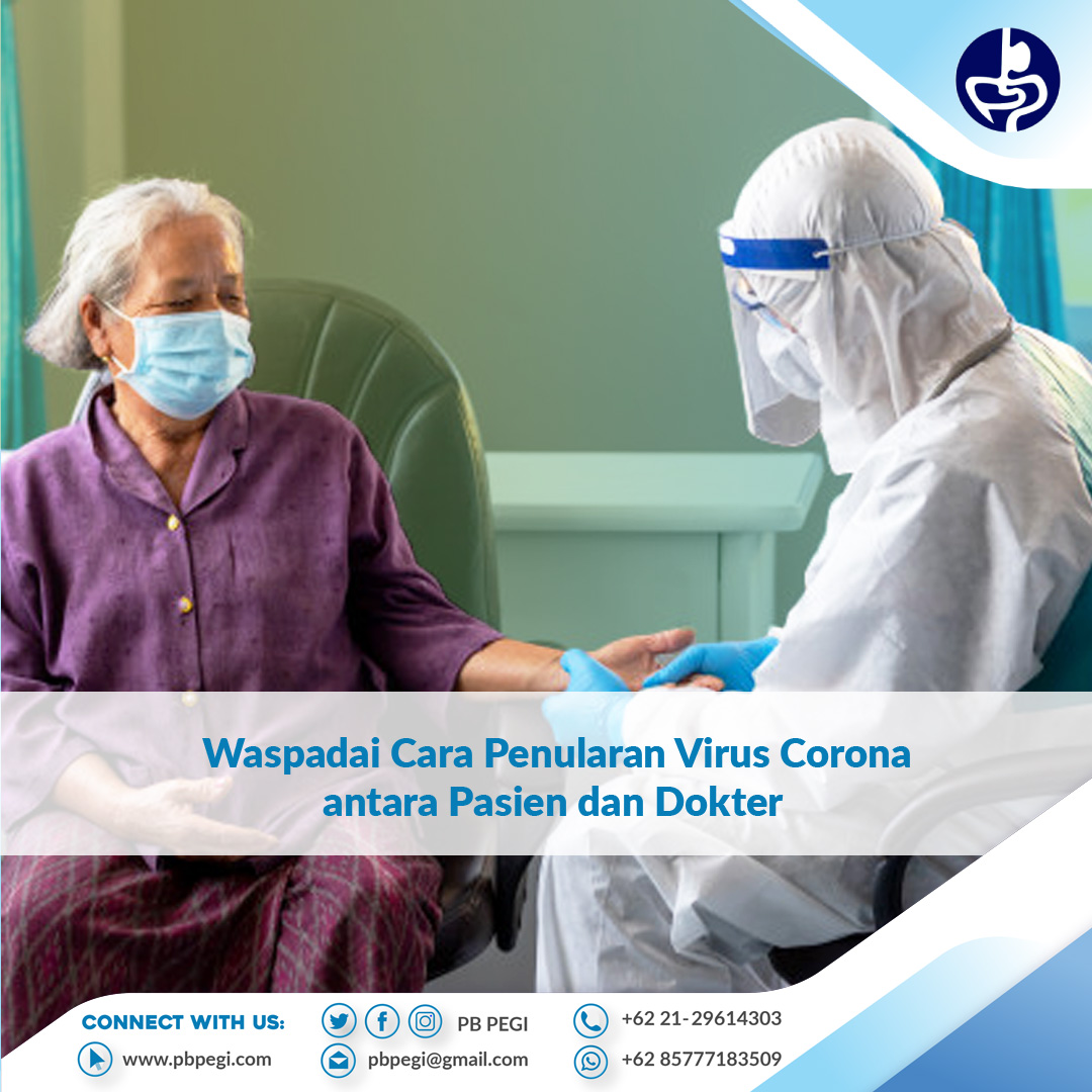 Waspadai Cara Penularan Virus Corona antara Pasien dan Dokter - PB PEGI