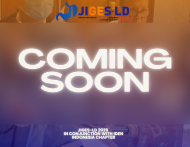 Coming Soon JIGES-LD 2026 in conjunction with IDEN Indonesia Chapter