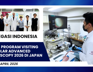 Dr. Muhammad Faisal Prananda Wakili Indonesia pada Program Visiting Scholar Advanced Endoscopy di Jepang
